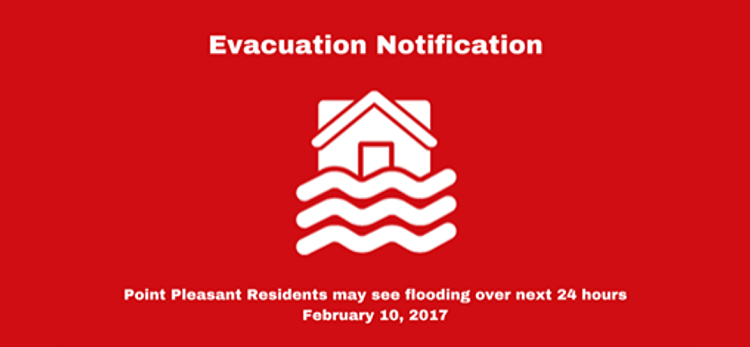 Point Pleasant Evacuation Advisory