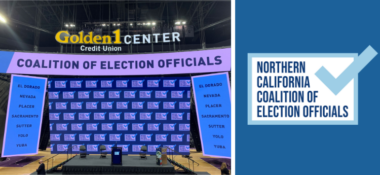 Northern California Coalition of Election Officials - Empty State at Golden 1 Center