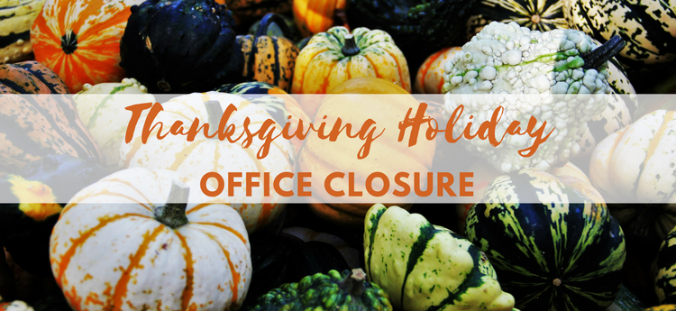 Thanksgiving Office Holiday Closure