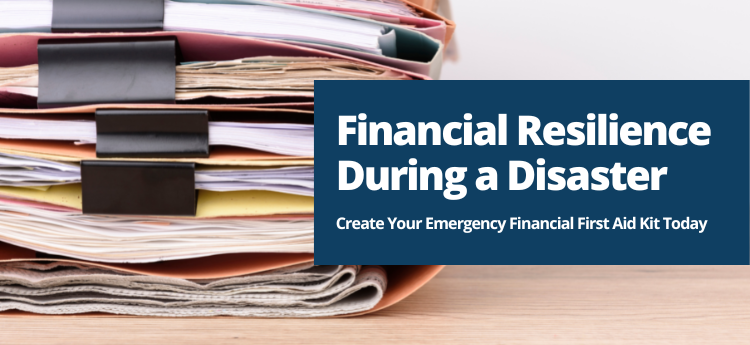 Financial Resilience During a Disaster Create Your Emergency Financial First Aid Kit Today